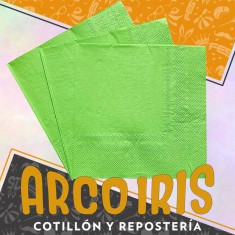 Servilleta Fluo Verde X 20 - Festcopack