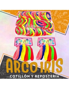 Colita Para Pelo Fluo 12 X 10 - Bolsa Cerrada Rosa-naranja-verde-amarillo-fucsia Cbx