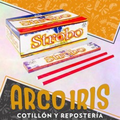 Bengalita De Mano X 4 -strobo Cajita 19 Cm Efecto Flash Intermitente Party Store