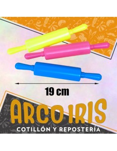 Palito De Amasar X 3 - 19 Cm Plasticos Stasio