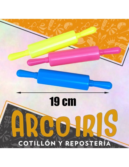 Palito De Amasar X 3 - 19 Cm Plasticos Stasio