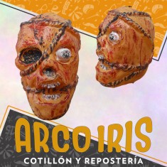 Cabeza Degollado Para Colgar Xu - Halloween Para Deco Adorno Degollado Plastico Stasio