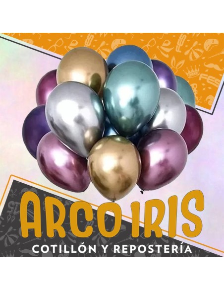 Globo Chrome 10 X 50 Surtido - Yehua