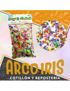 Papel Picado Crepe 50 Gr X 60 Bolsitas - Caja Multicolor Carnaval Rondinella