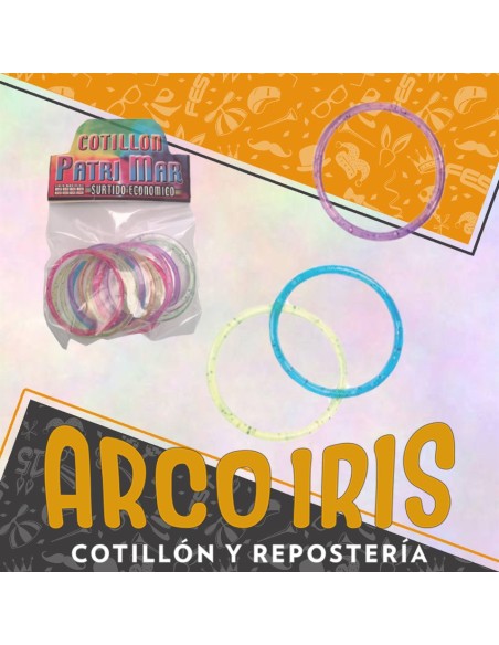 Pulsera Gruesa Con Brillo X 36 - Patrimar