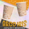 Florcitas Vaso 8 Onzas X 8 - Polipapel Festcopack