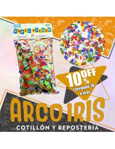 Papel Picado Crepe 50 Gr Xu +10-10% - Cat2 Promo Por Cantidad Multicolor Rondinella