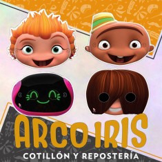 Rockers Antifaz X 10 - Mini Beat Power Rockers