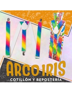 Tiradores Multicolor Xu - Fluo Neon Multicolor