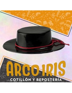 Zorro Sombrero Negro Plastico/espanol Xu - Gape