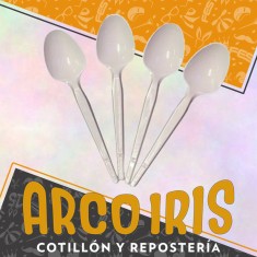 Cuchara Sopera Blancas/cristal X 50-