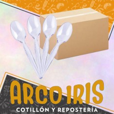 Cucharitas Premium X 900 - Caja Cerrada Cistal/blaca/negra