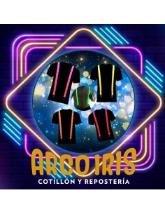 Luminoso Tiradores Led Xu +2-5% - Amarillo-azul-rojo-rosa-naranja Promo Por Cantidad Led Suspenders