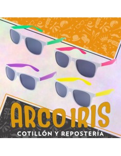 Anteojo Bicolor Clasico X 12 - Varios Colores Rayban San Patricio