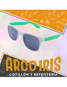 Anteojo Bicolor Clasico X 12 - Varios Colores Rayban San Patricio 2