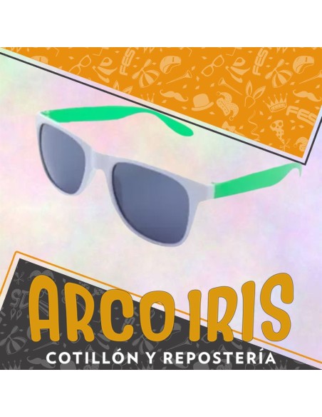Anteojo Bicolor Clasico X 12 - Varios Colores Rayban San Patricio