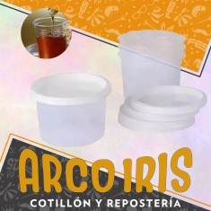 Pote Natural Con Tapa X 250 Gr X 50