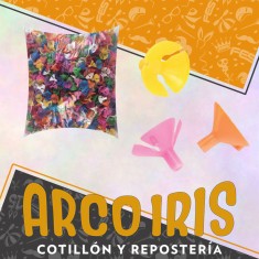 Portaglobos X 1000 Flores Solo Rosetas- Patrimar