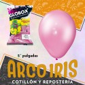 Globo Perlado 5 X 50 Rosa - Dilax