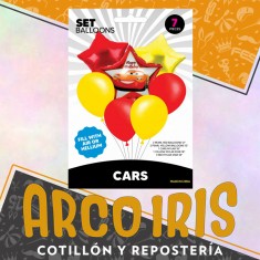 Globo Set Personajes - 6/7 Piezas Set Balloons Peppa Pig/frozen/princess/mickey/cars/avengers/spiderman 2