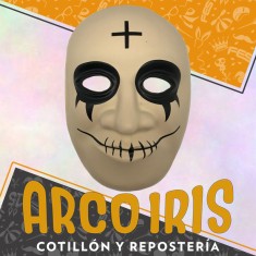 Careta Terror Cross Terror Xu +6-5% Halloween Descuento Por Cantidad New Gape