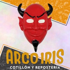 Careta Terror Demonio Xu +6-5% Diablo Halloween Descuento Por Cantidad New Gape