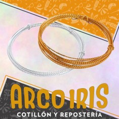 Alambre Virado Dorado-plata-negro