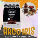 Chocolate Alpino Semiamargo X Kg - Repostero Alta Fluidez Bano De Reposteria Especial Cascada De Chocolate Lodiser