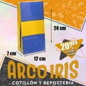 Bolsa Caramelera X 50 Azul Y Oro +3-20% - 12 X 24 Cm Boca Promo Por Cantidad