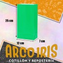 Bolsa Caramelera X 50 Verde Pastel - 12 X 25 X 7 Cm Pleno Verde Pastel