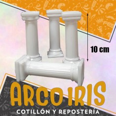 Columna Redonda Chica 10 Cm X 4