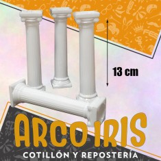 Columna Redonda Grande 13 Cm X 4