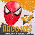 Careta Personaje Spiderman Xu +6-5% Hombre Arana Descuento Por Cantidad Gape