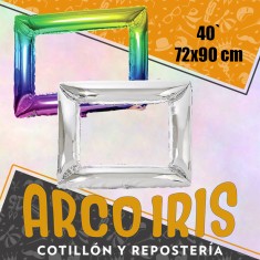 Mylar 40 Marco Selfie Metal Xu - 72 X 90 Cm Globo Metalizado Papel