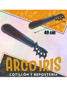 Motosierra Sangrienta Xu - 49 Cm Halloween Armas Zombie Killer