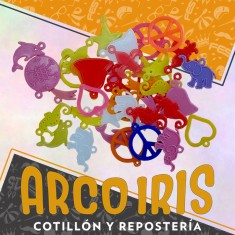 Dijes Plasticos X 36 - Varios Modelos Patrimar