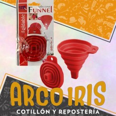 Silicona Embudo Plegable Xu - 9 Cm Funnel