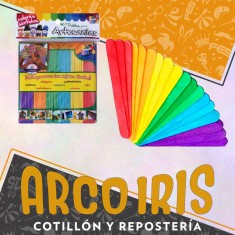 Palitos Para Helado Color X 50