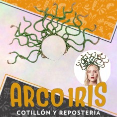 Vincha Medusa Xu - Halloween Party Store