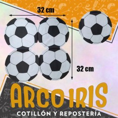 Pelota Servilletas Con Forma X 12 - 32 Cm Pelota De Futbol Party Store