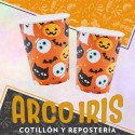 Boo Halloween Vaso Polipapel X 6 - Party Store