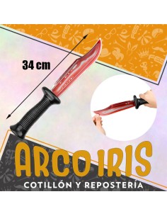 Cuchillo Sangriento Xu 34 Cm Halloween Party Store