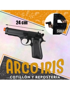 Pistola Glocky 9 Mm Xu - 24 Cm Party Store