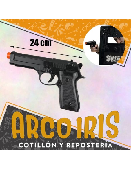 Pistola Glocky 9 Mm Xu - 24 Cm Party Store