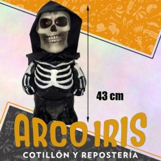 Muneco Fantasma Sacude Cabeza Xu - 43 Cm Halloween Party Store