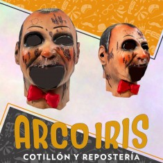 Latex Mascara Marioneta Xu - Halloween Party Store