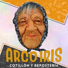 Latex Mascara Abuelita Xu - Con Panuelo Halloween Party Store