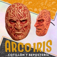 Latex Mascara Freddy Xu - Halloween Party Store