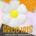 Mylar 16 Flor Margarita 42 Cm Xu Primavera Plastico