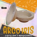 Bowls 16 Cm Ecologico Beige Plastico Duro X 10 - Boyano Monalli